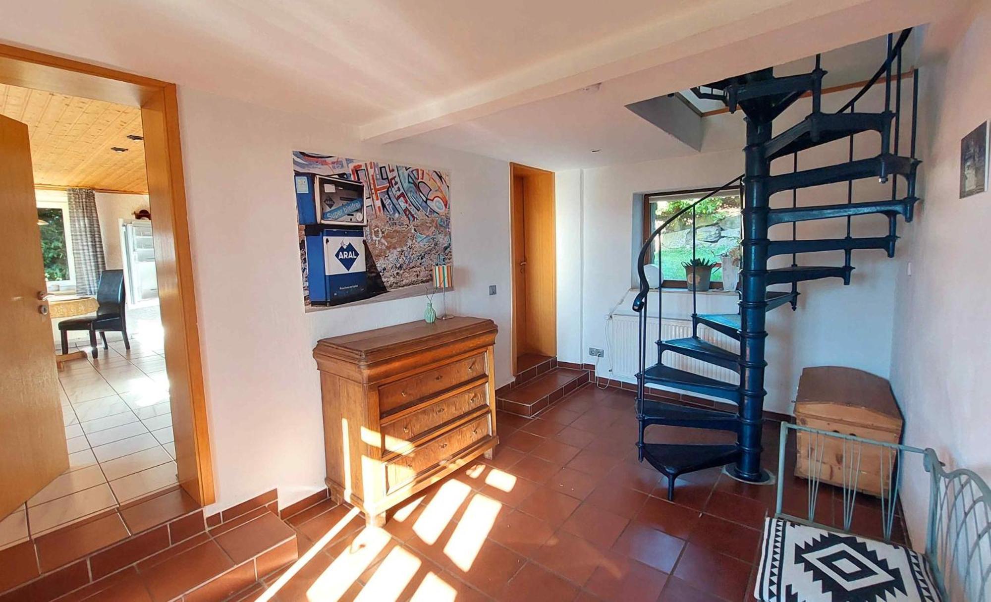 Kleines Haus Mitten In Der Natur Mit Eigener Terrasse Und Sonnenbalkon Halver Buitenkant foto